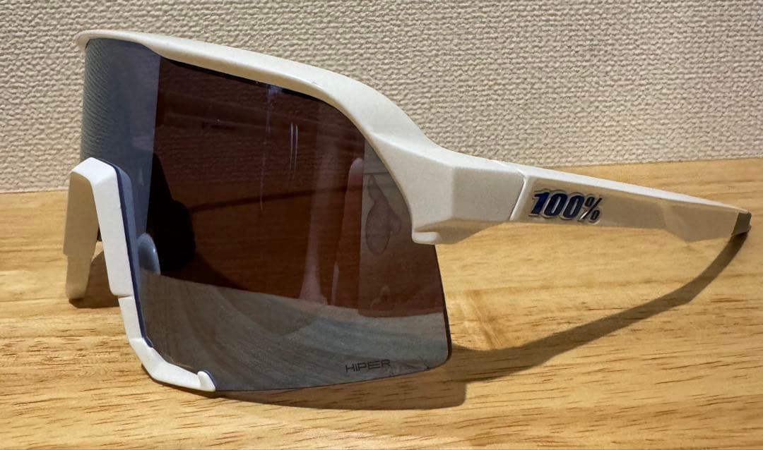 100% ミラーレンズサングラス S3 - S3™ Matte White