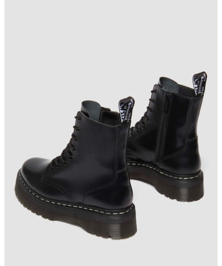 【超美品】Dr.Martens JADON ホワイトステッチ 8ホール UK4