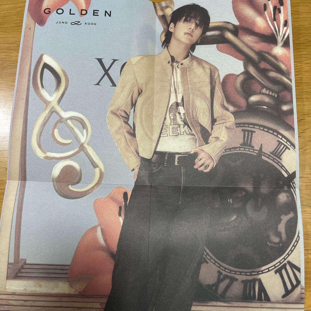 JUNGKOOK GOLDEN 3形態セット（青・白・緑）付属品完