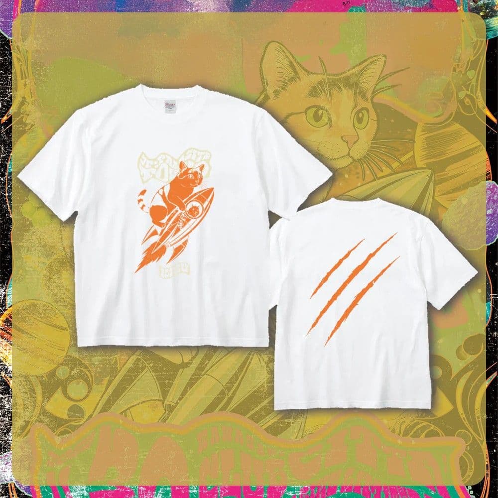 キズ Tシャツ XLサイズ JP:PARASITE TOKYO 白