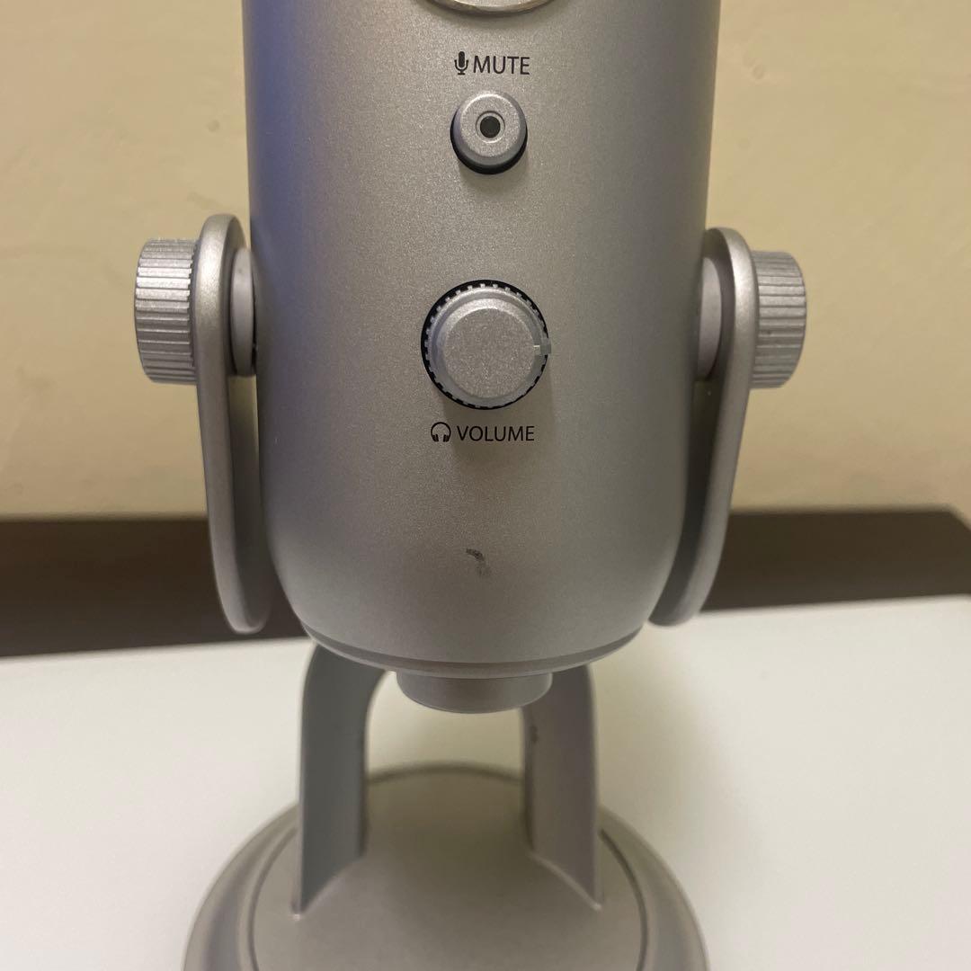 Blue Yeti コンデンサーマイク シルバー