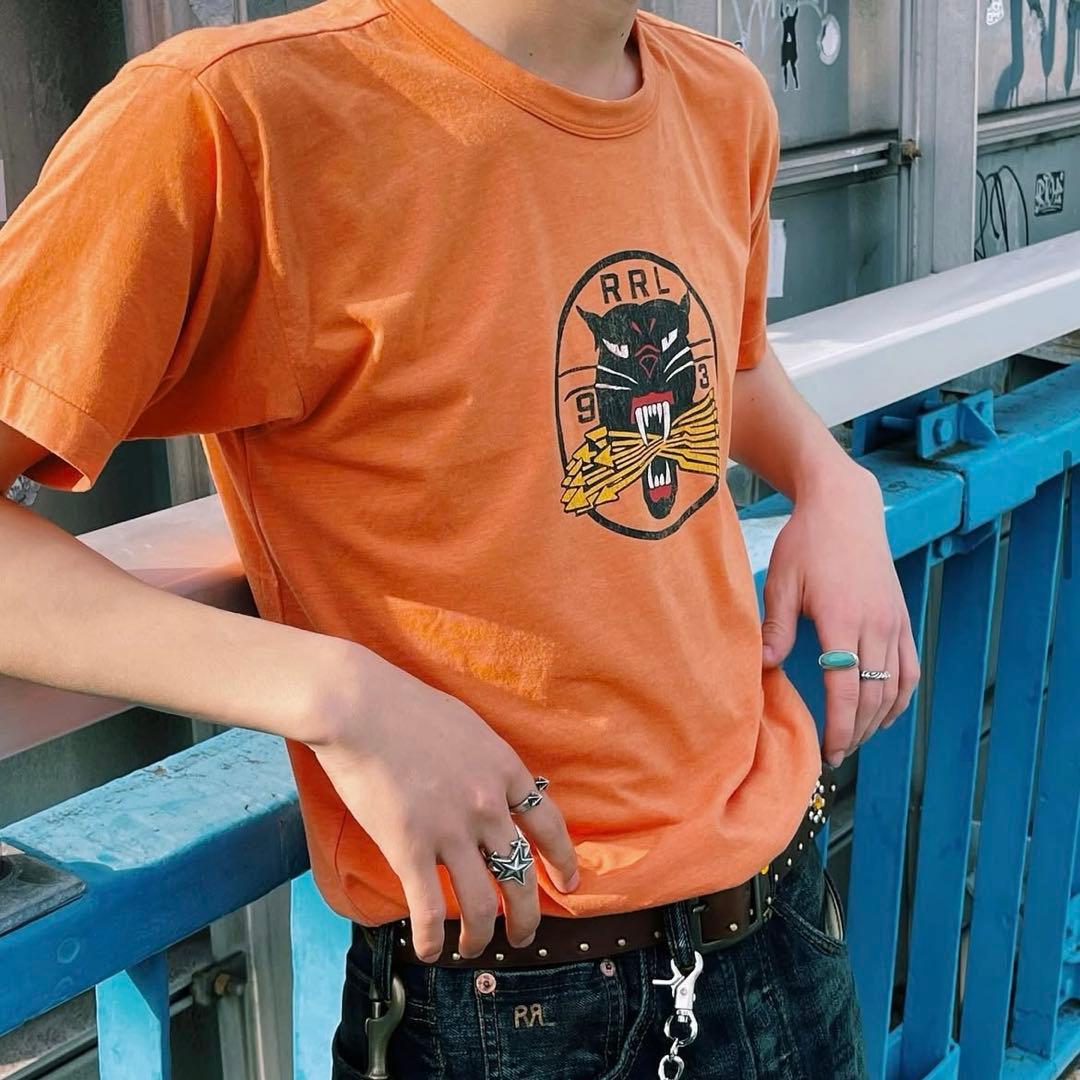 RRL（DOUBLE RL）プリントTシャツ