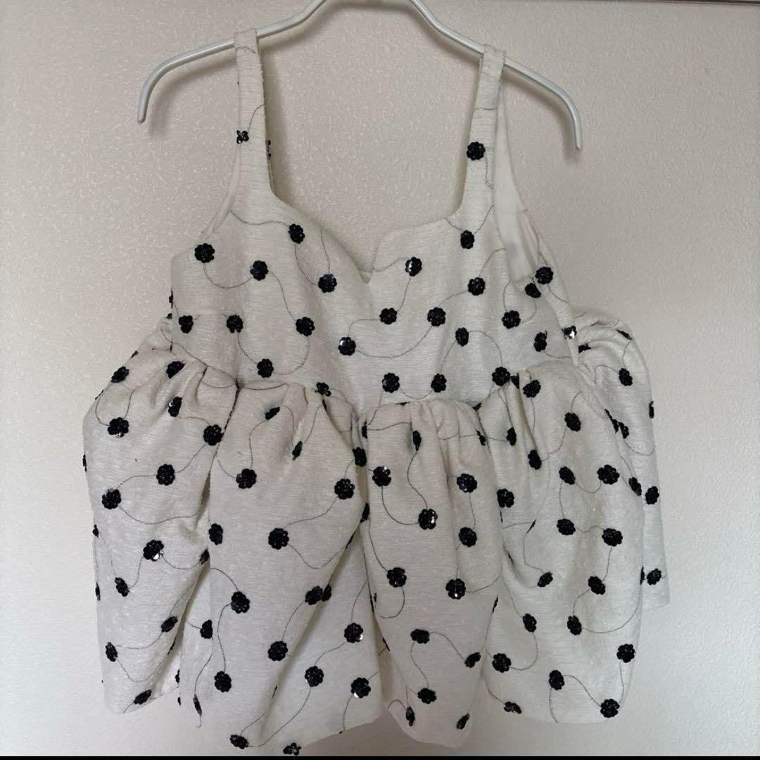 正規品タグつき新品未使用Bibiy.BIANCA BLOSSOM TOP