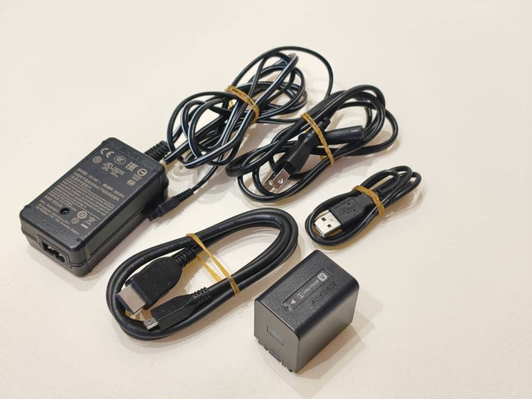 【美品】SONY 4Kビデオカメラ FDR-AX45 ブロンズブラウン付属品完備