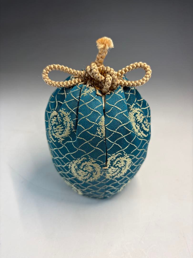 【中古品】茶道具　渡辺伸治造　名物　初花写茶入（共箱）