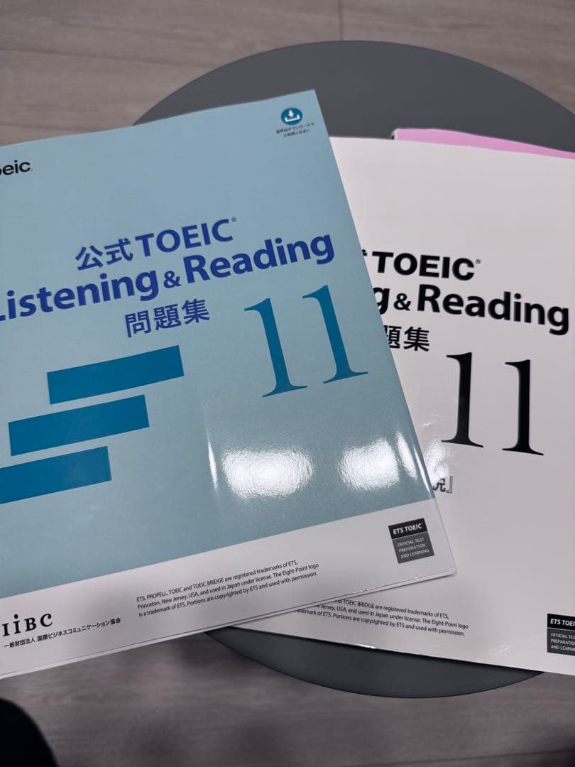 TOEIC 公式問題集 11 & 12 セット