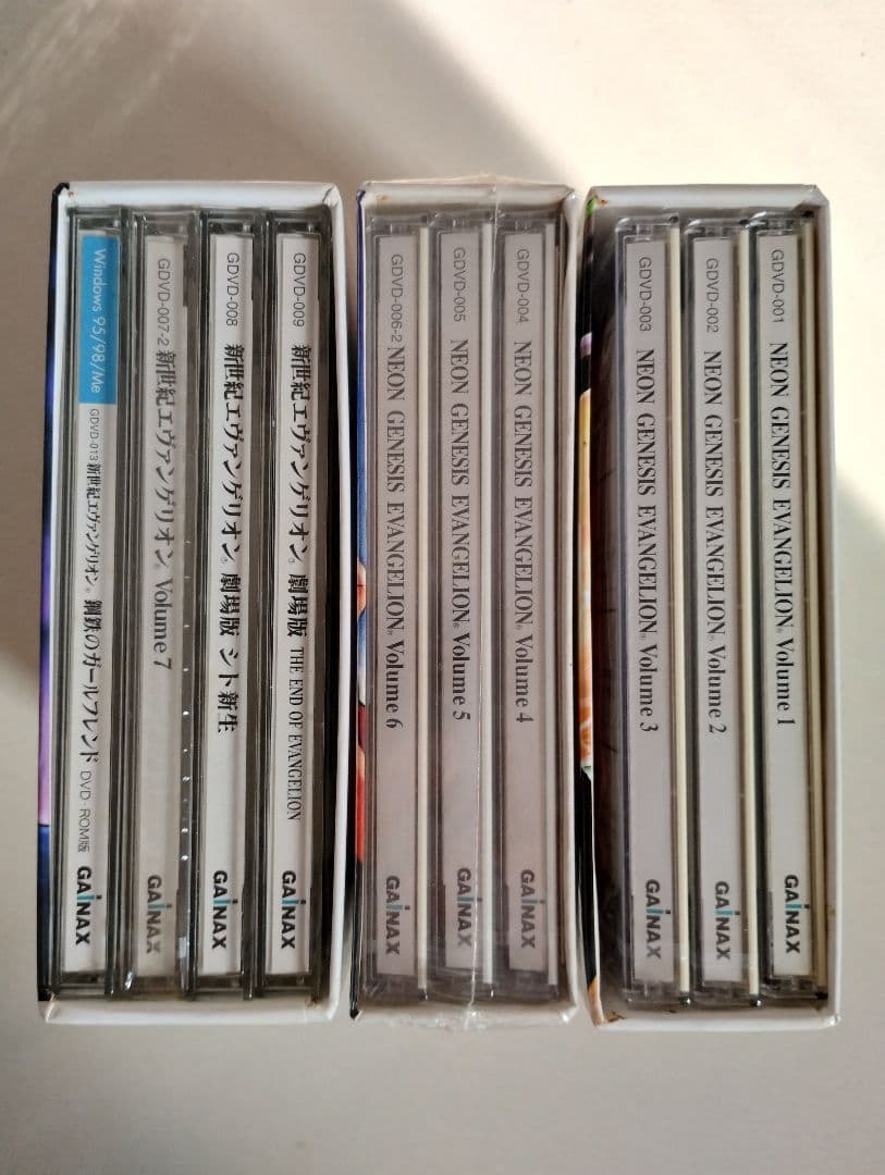 新世紀エヴァンゲリオン DVD BOX 上中下巻 + 音楽CD