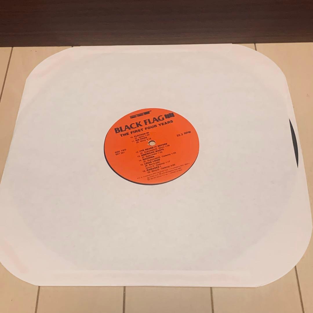 US盤レコード BLACK FLAG『THE FIRST FOUR YEARS』
