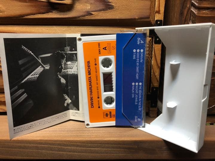 カセットテープ　春畑道哉　driving'  tube Sony