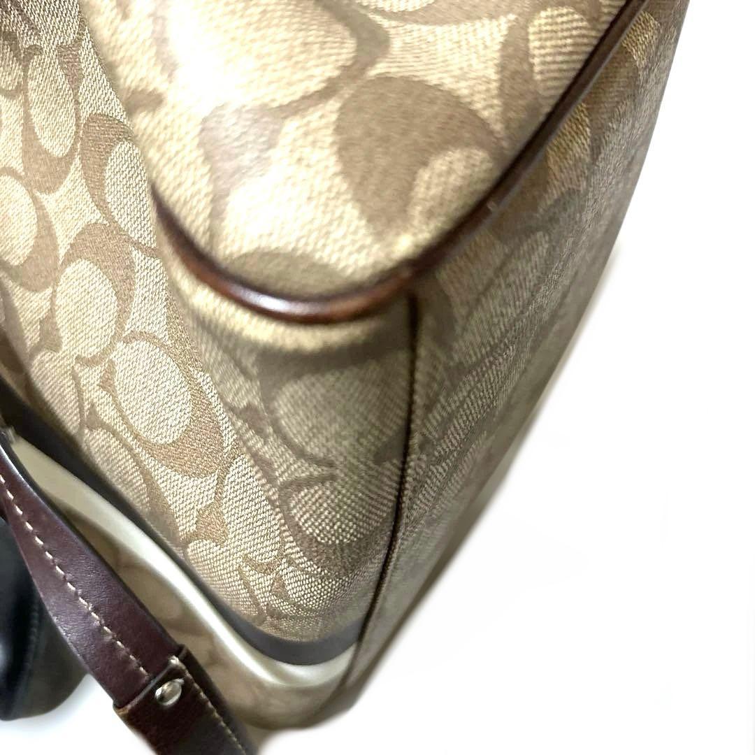 美品【COACH 】コーチハンドバッグ ミニ F14478 ボストン型JKY2K