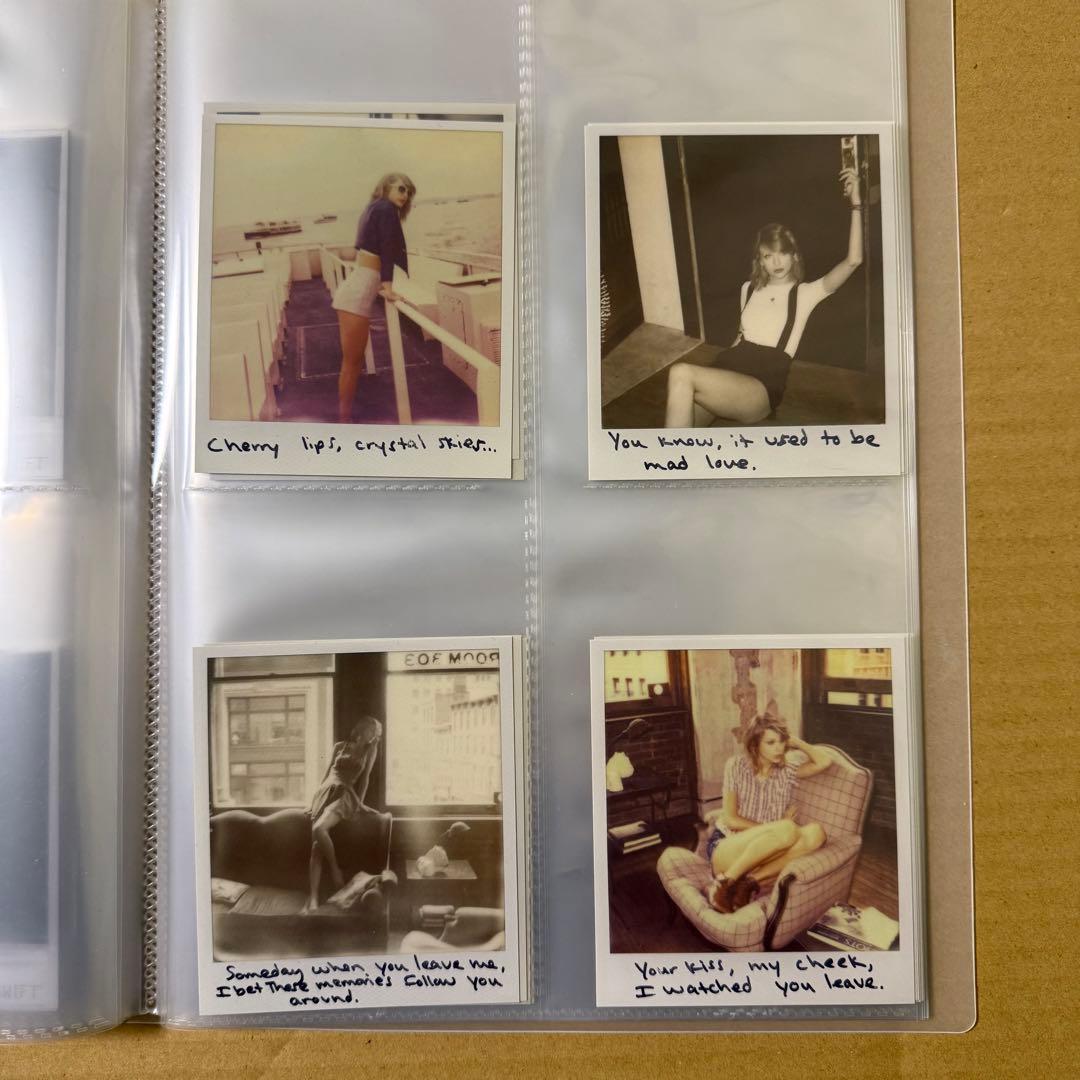 Taylor Swift 1989 チェキ ポラロイド 52枚セット CD