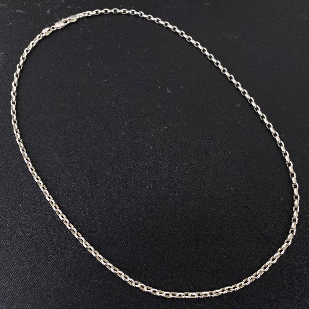 NAVAJO OLD シルバー 925 3mm 細丸 あずき チェーン 47cm