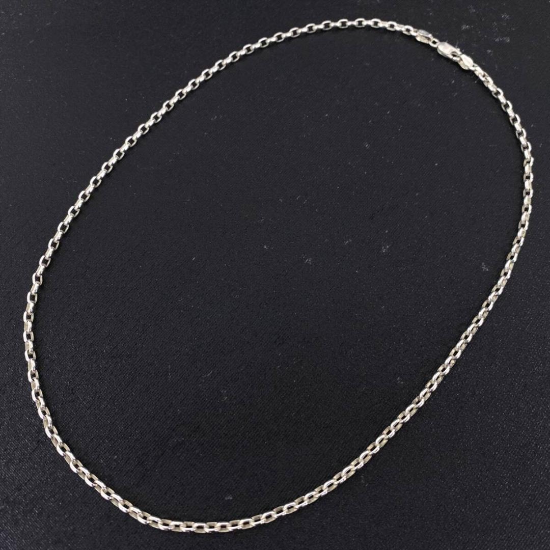 NAVAJO OLD シルバー 925 3mm 細丸 あずき チェーン 47cm