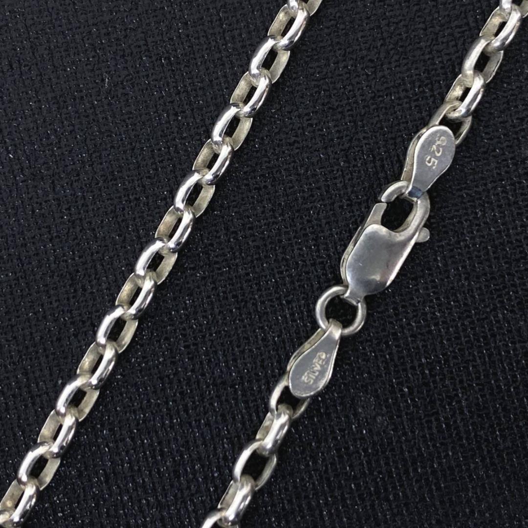 NAVAJO OLD シルバー 925 3mm 細丸 あずき チェーン 47cm
