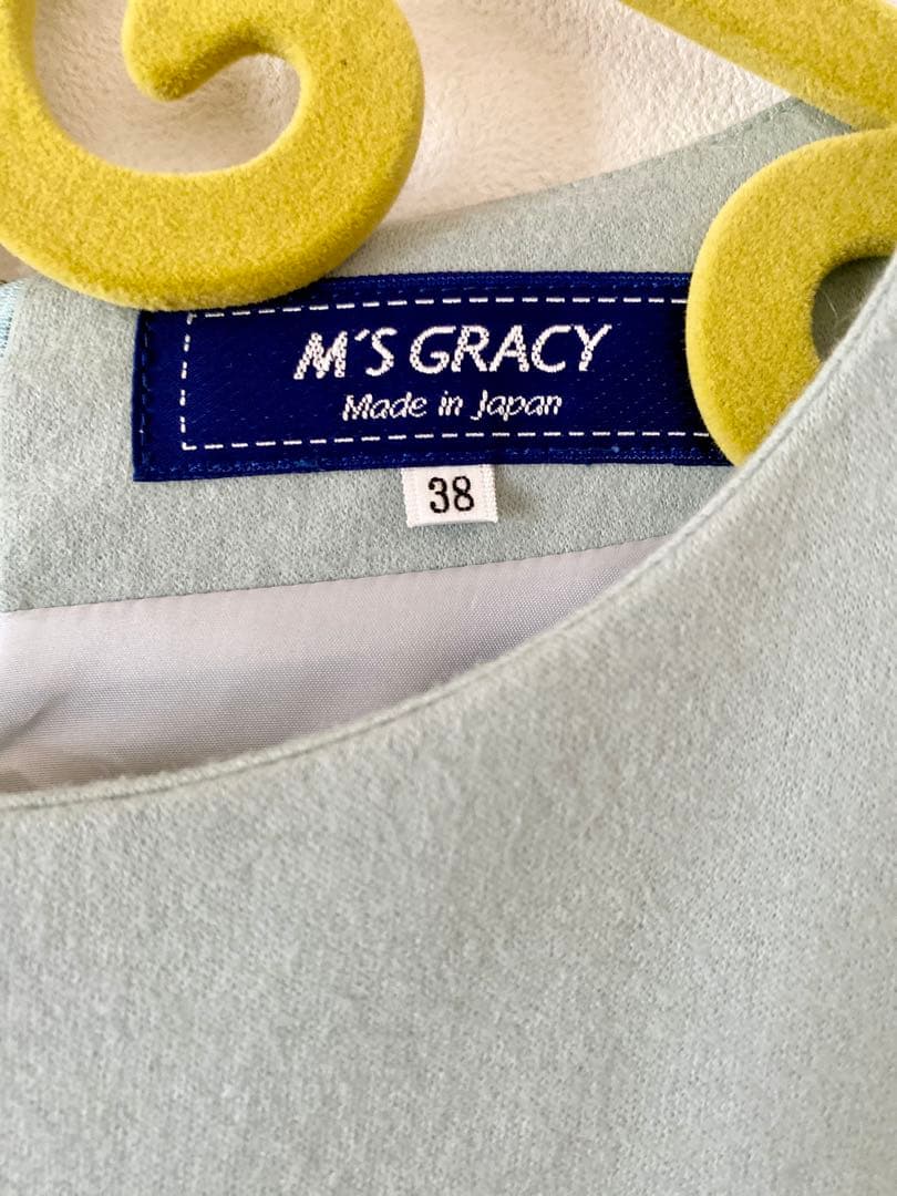 タイムセール‼️M'S GRACY ミントグリーン ワンピース 38