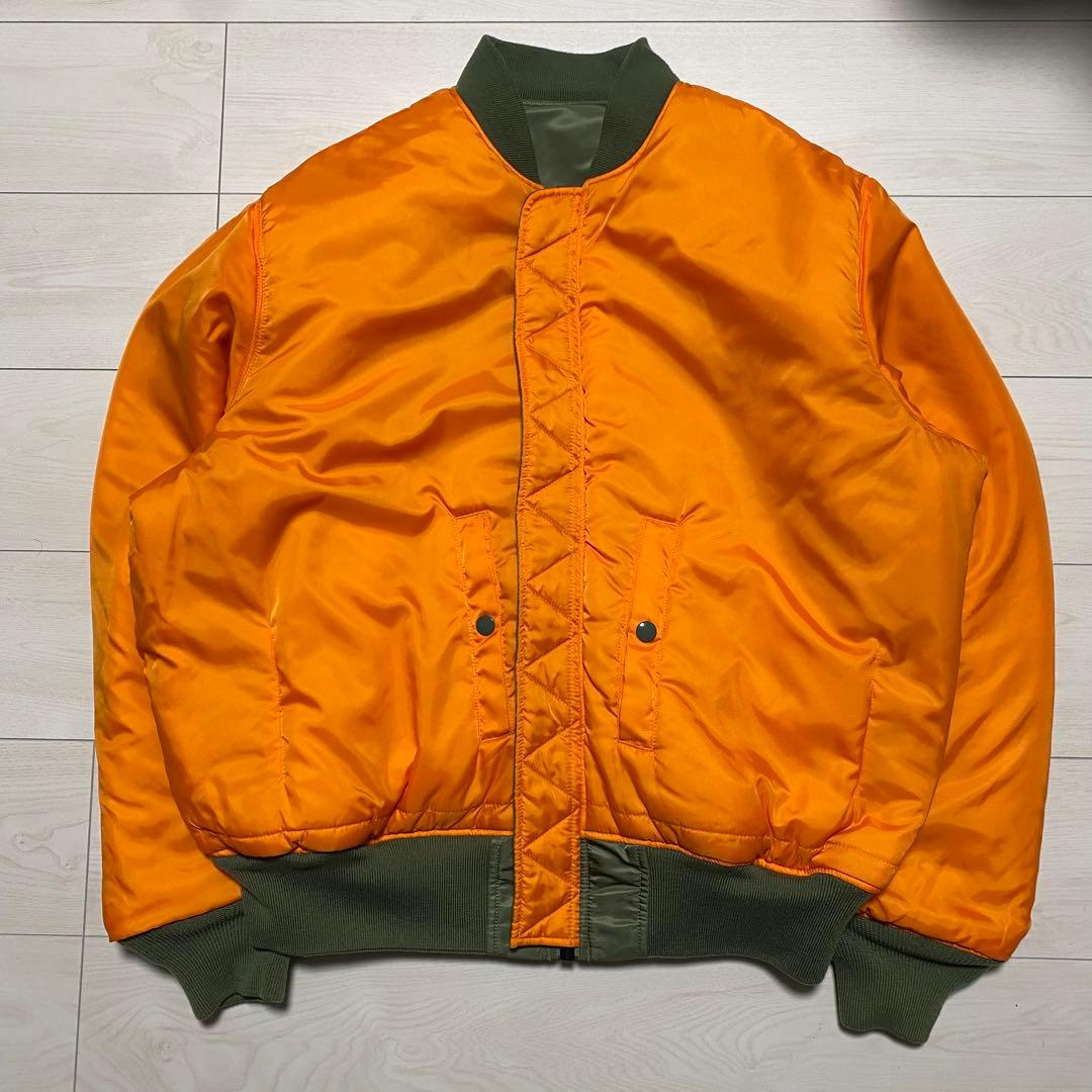 ひ*ろ様 ビッグサイズ Alphaindustries MA-1 ボンバージャケ