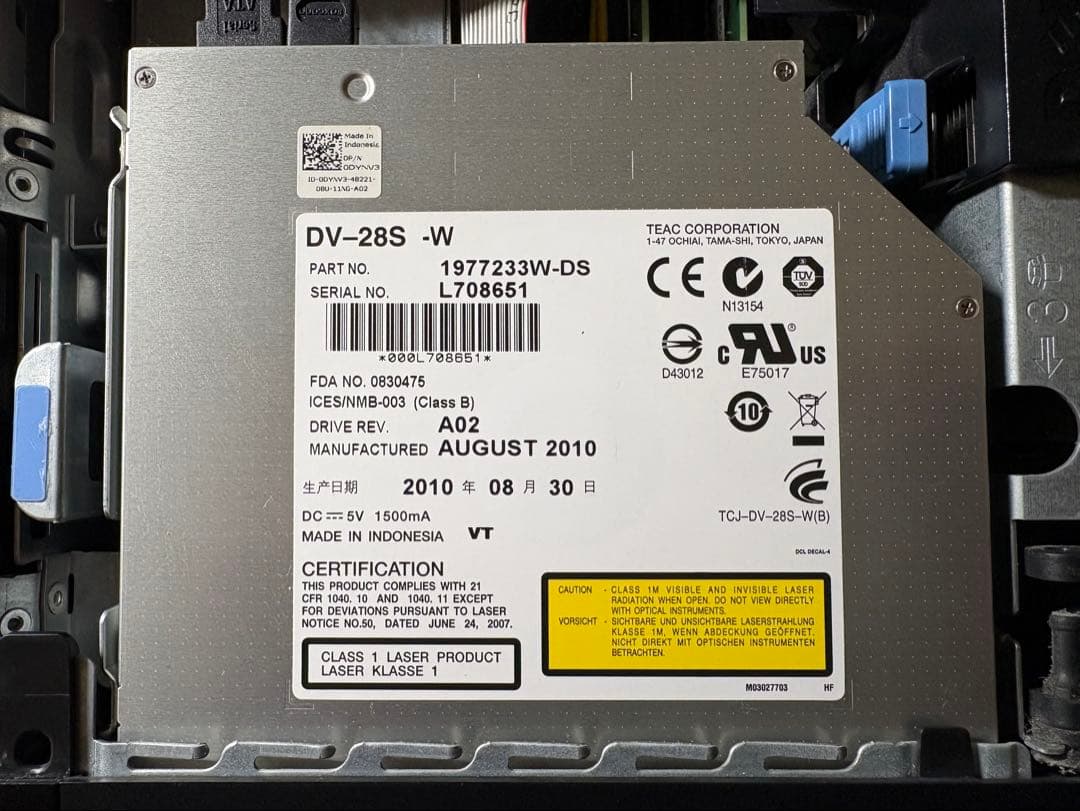 Dell OptiPlex 980 SFF Core i7 /SSDなしジャンク