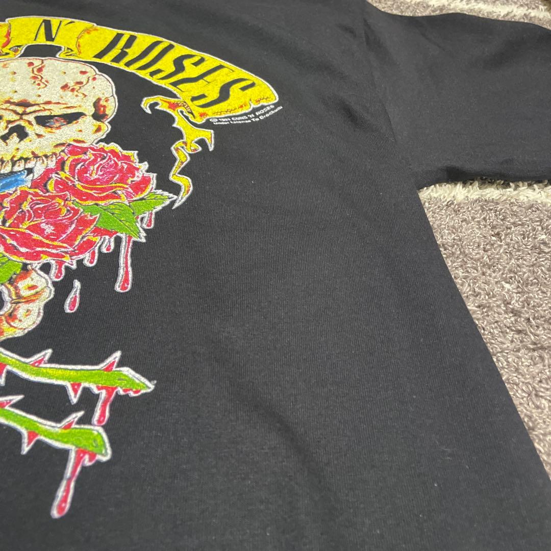 Guns N' Roses 復刻版1991ツアーTシャツ　Lサイズ　新品未使用品