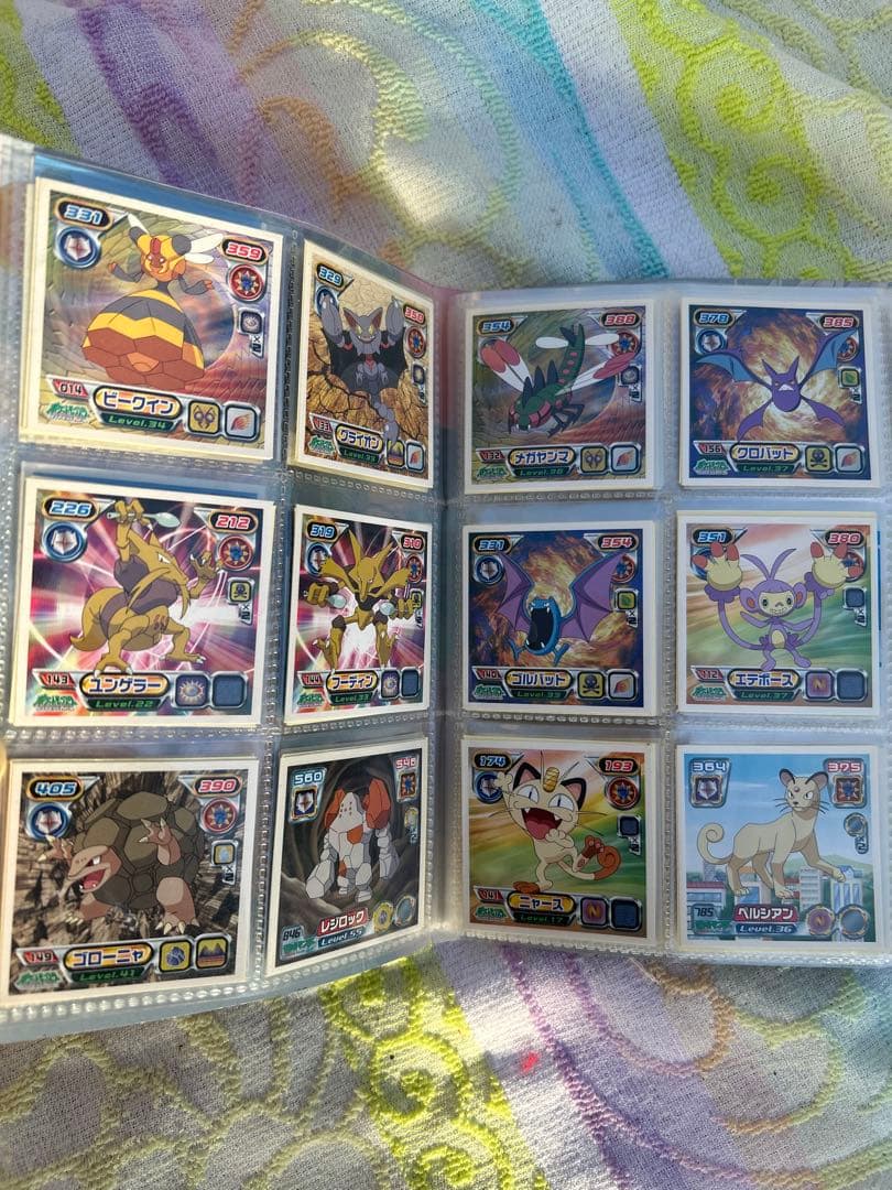 匿名配送】ドラゴンボール 列伝　ファイル　シール　ポケモン　カード　ピカチュウ