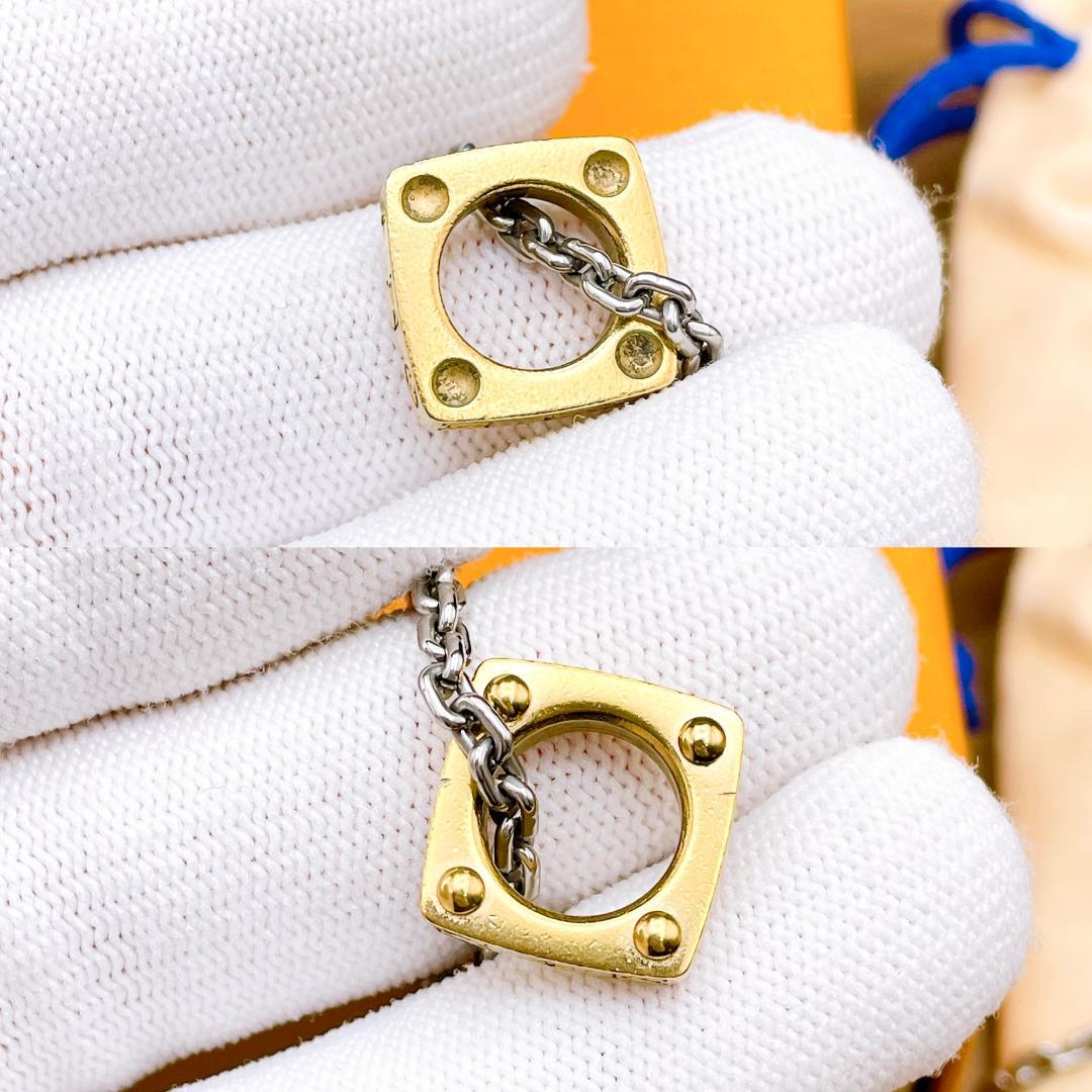◇ルイヴィトン◇ M00675 モノグラム ボールド ネックレス 25.4g
