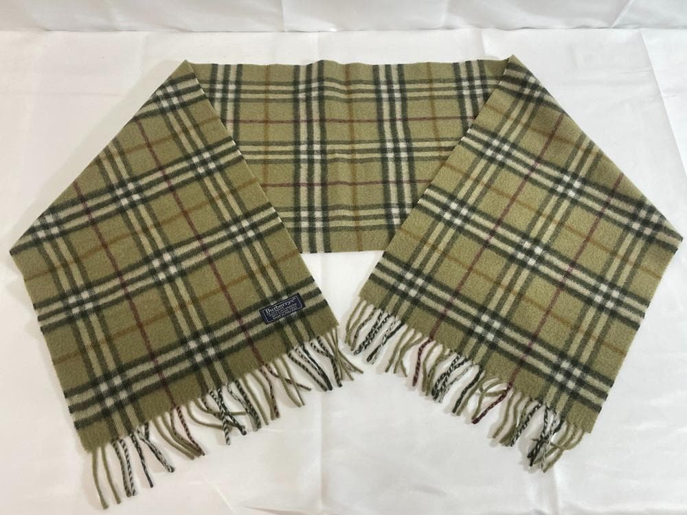 ◆BURBERRY マフラー2点 バーバリーチェック ノバチェック　10257