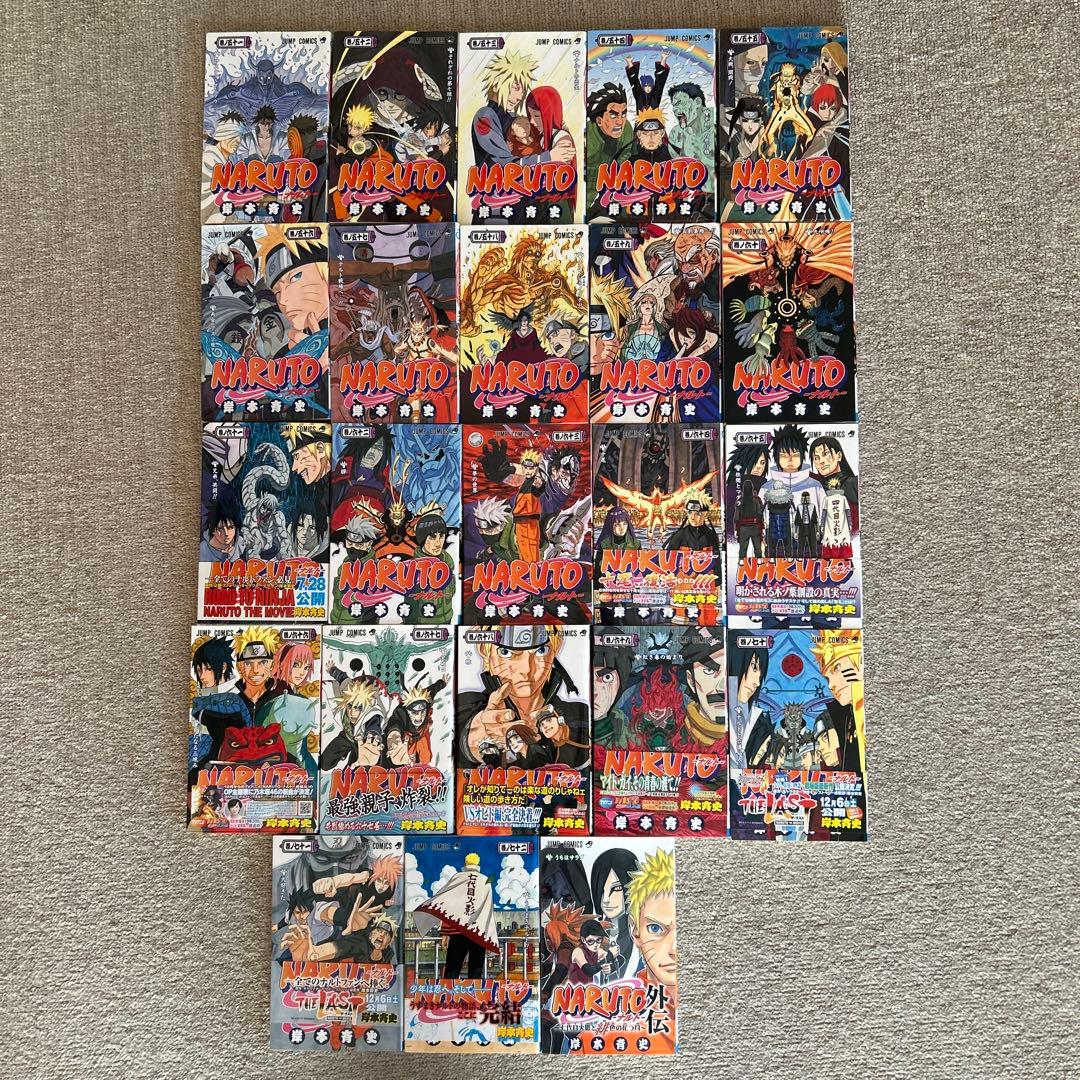 NARUTO 全72巻完結セット+外伝1巻