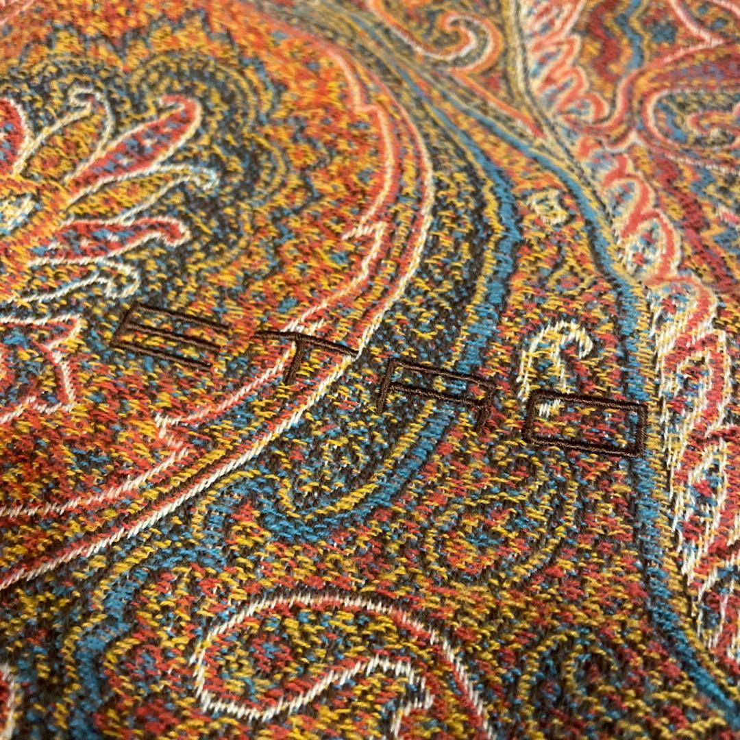 ETRO ひざ掛け　膝掛け/ストール　ウール100％ 新品