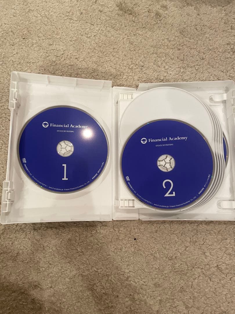 株式投資教材ファイナンシャルアカデミーDVDのみ