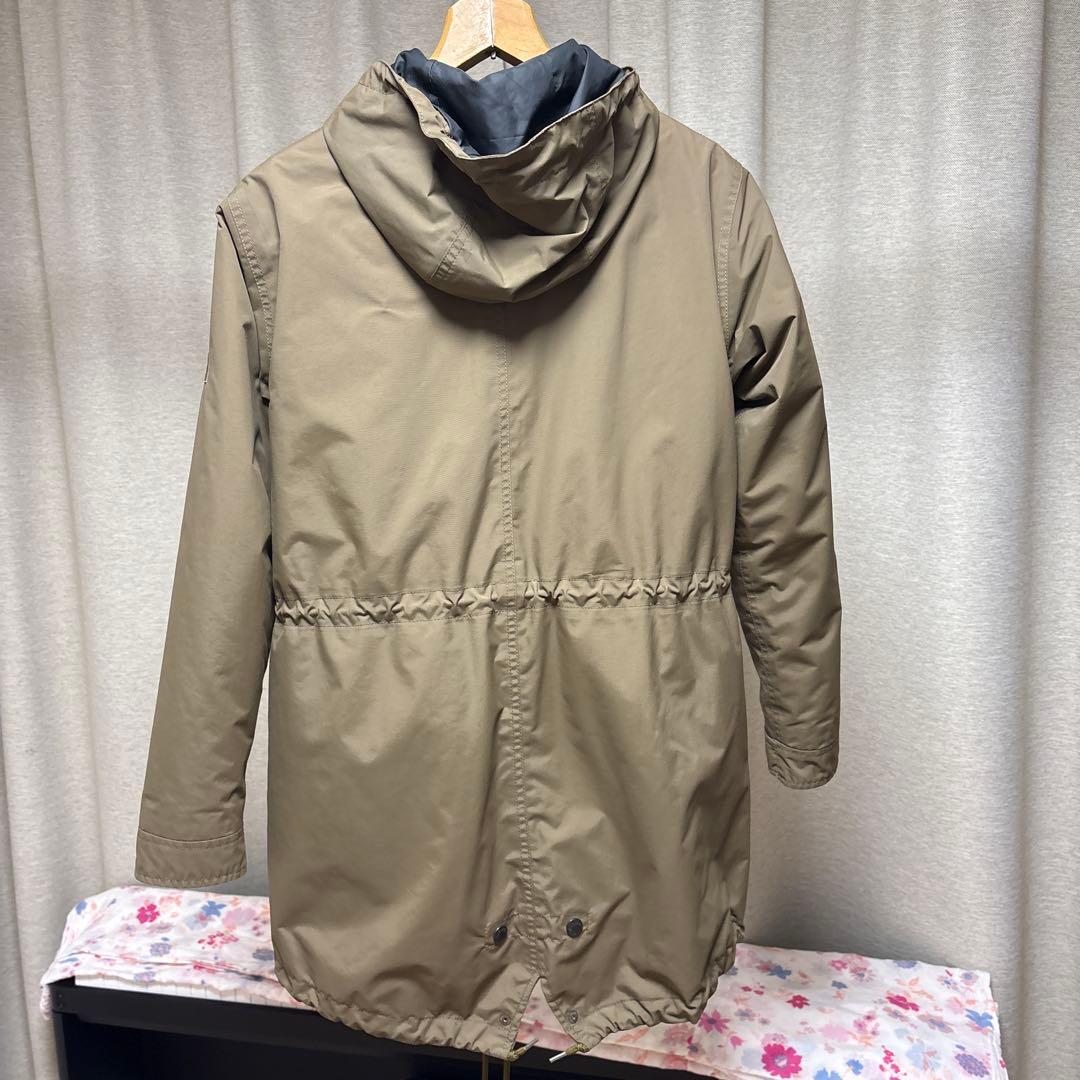 THE NORTH FACE ベージュ モッズコート