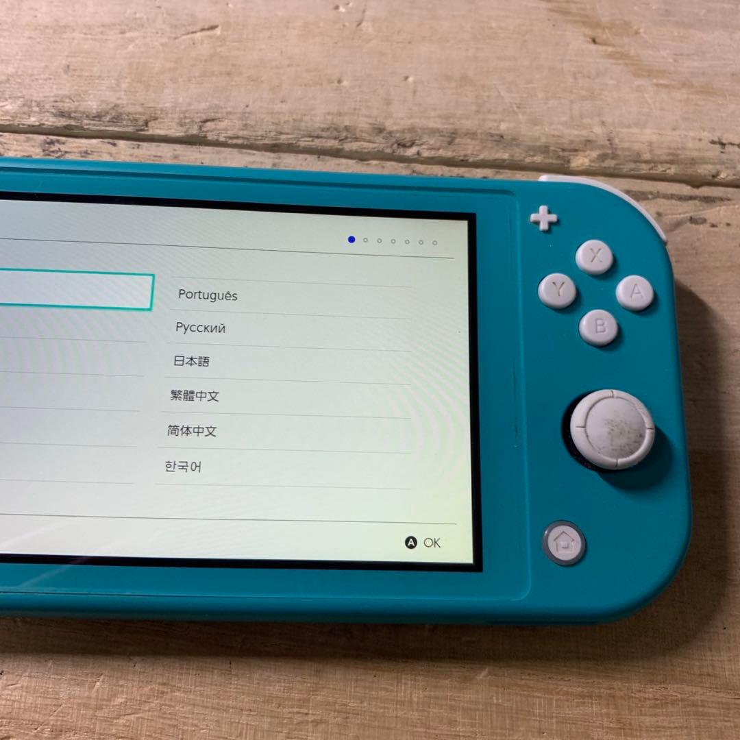 動作確認済み　Nintendo Switch Lite 本体のみ　ターコイズ