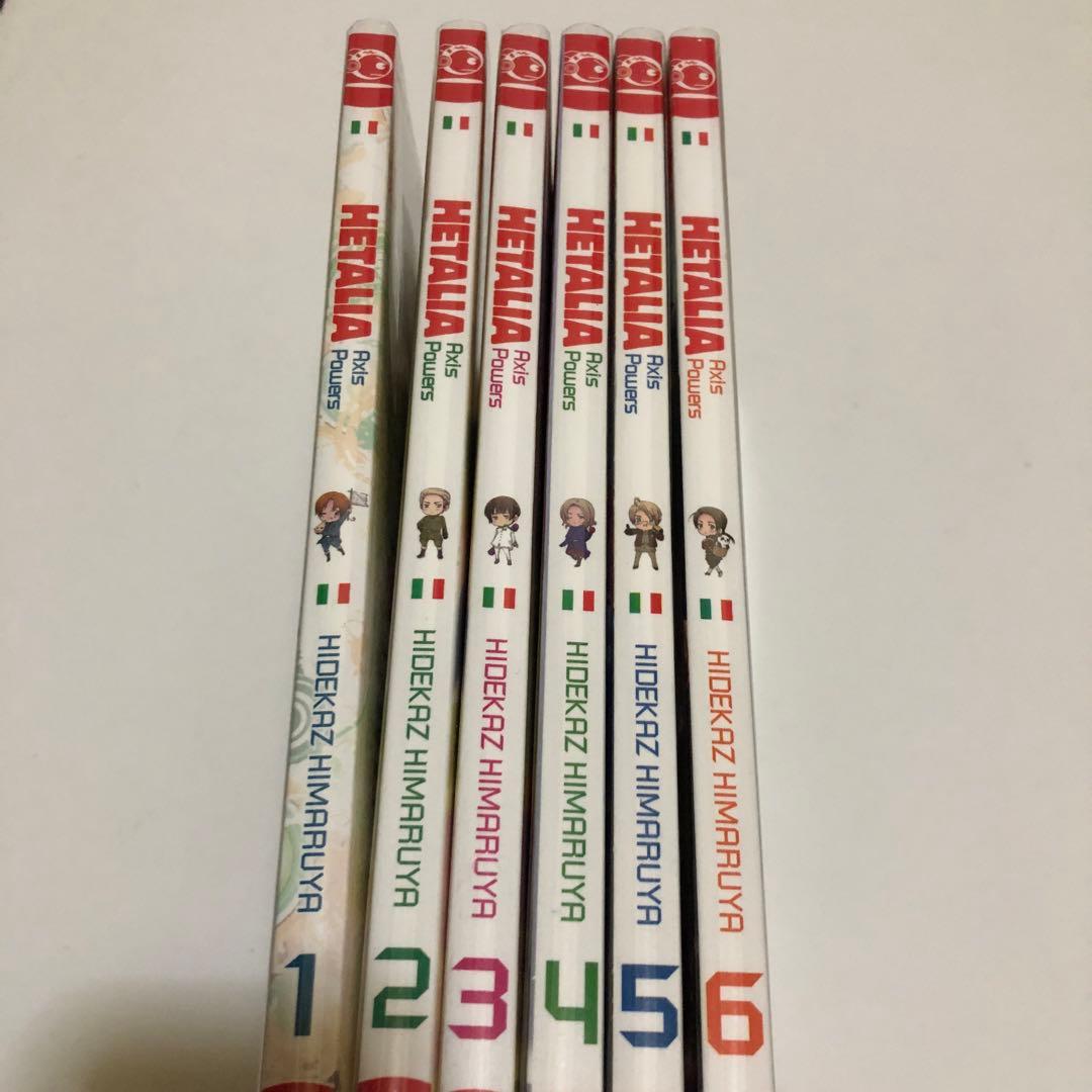 黒*読様 ヘタリア アクシスパワーズ　ドイツ語版　1〜6巻セット