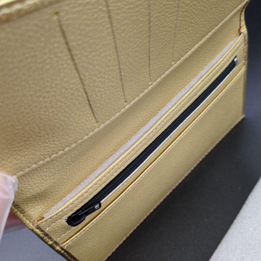 皇室　長財布　ゴールド　新品未使用