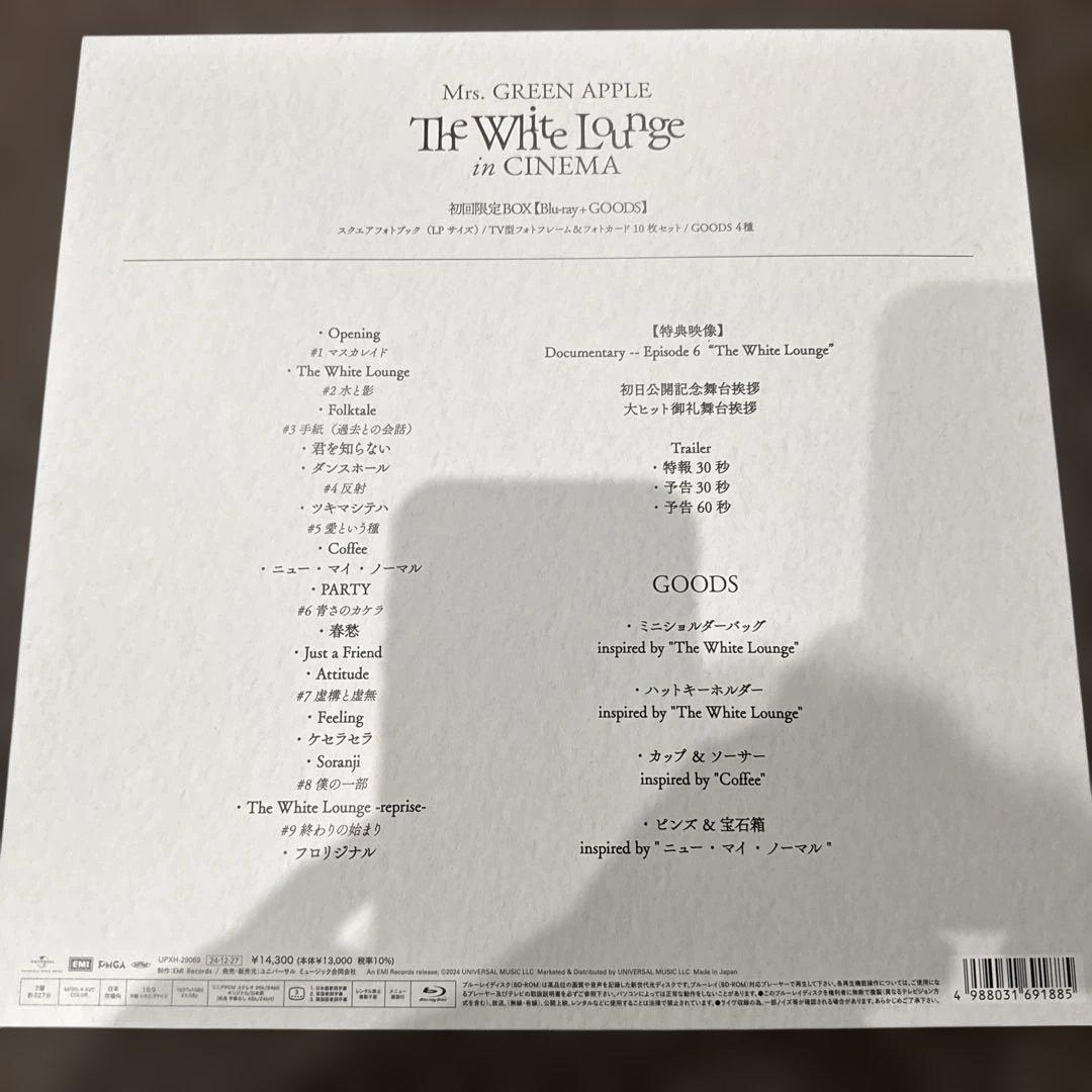 な*ぴ様 Mrs.GREEN APPLE The White Lounge in