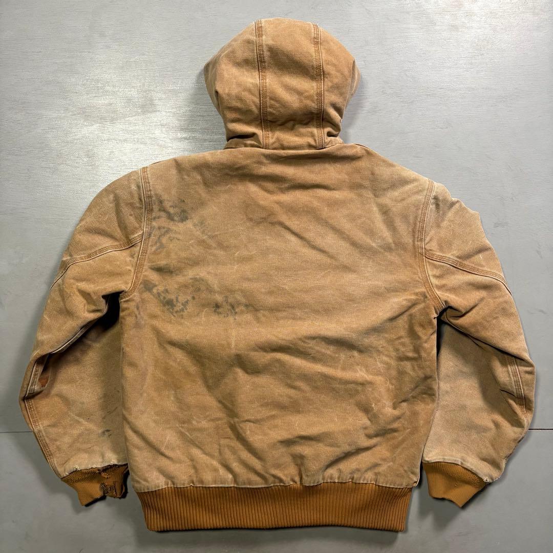 人気✨　Carhartt アクティブジャケット　ダック生地　短丈　ストリート　S