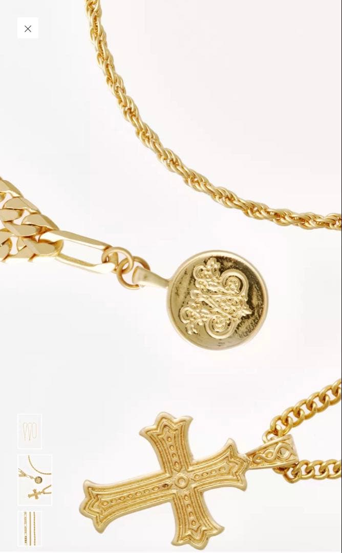 Willy Chavarria × Zara ネックレス