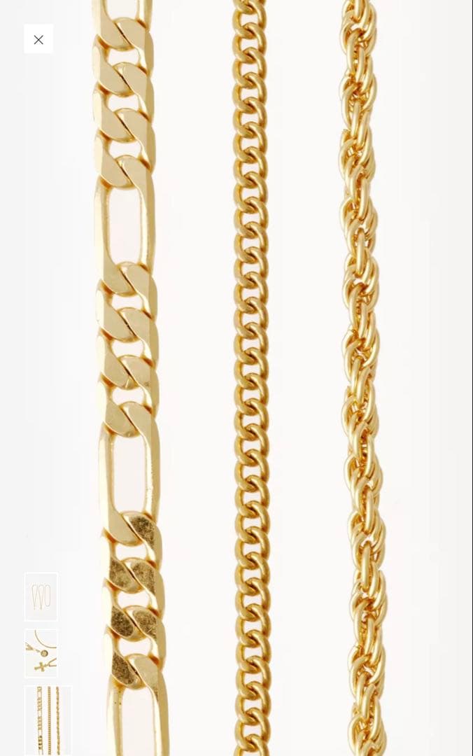Willy Chavarria × Zara ネックレス