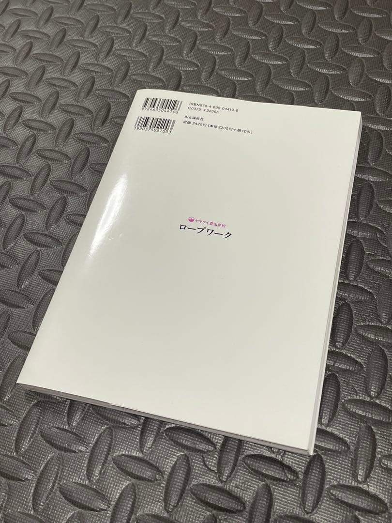 ロープワーク 山と溪谷社