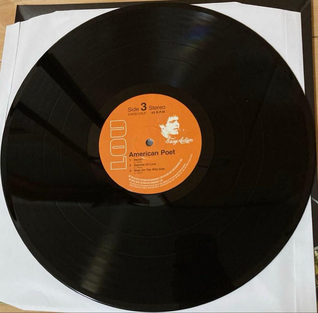 美品 Lou Reed ルー・リード American Poet レコード LP