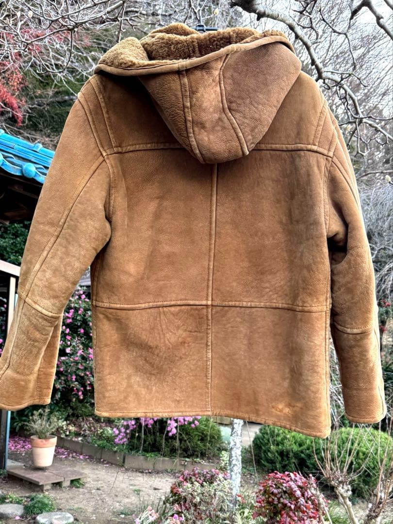80s Banana Republic バナリパ リアルムートン ダッフルコート