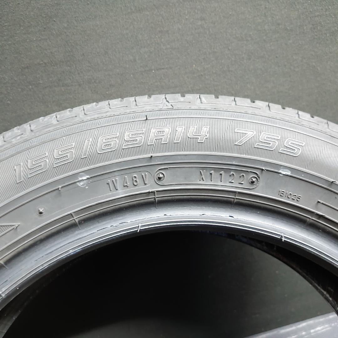 2022年 ダンロップ EC202 155/65R14 4本セット #25438