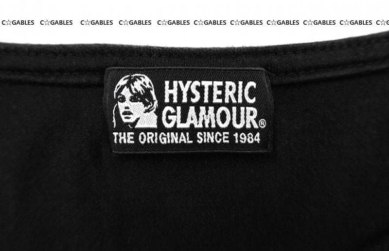 HYSTERIC GLAMOUR　ヒスガール　半袖カットソー　Tシャツ
