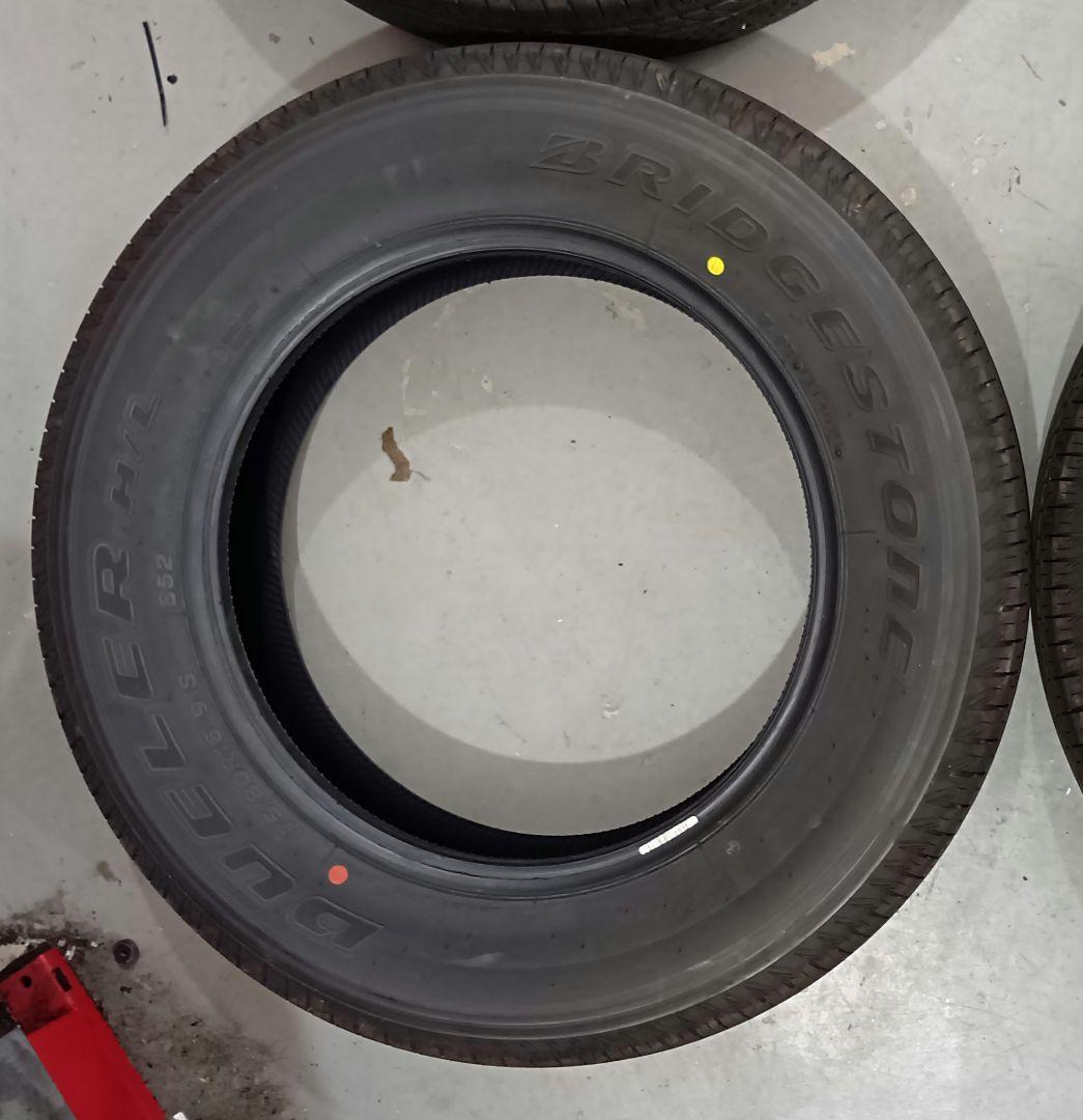 ジムニー　新車外し　ブリヂストン 175/80R16　2本 【No.②】