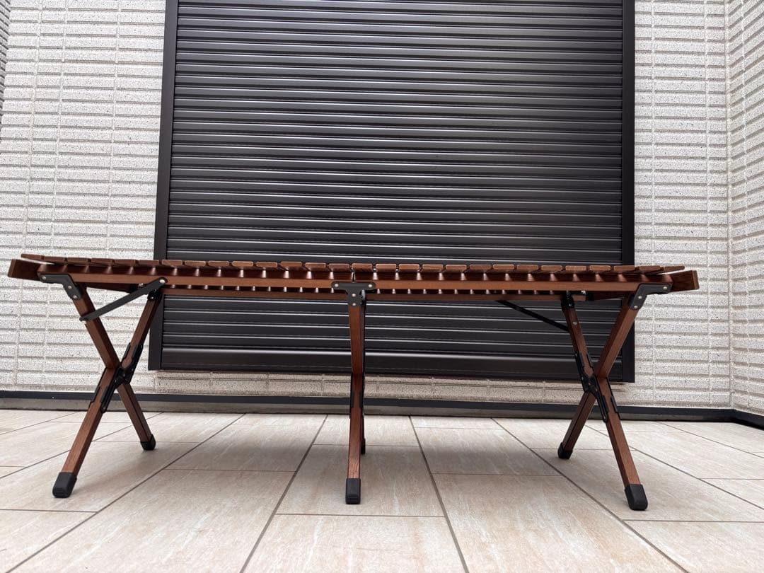 プラドパパ様【Hilander】ウッドロールトップテーブルライト 120cm