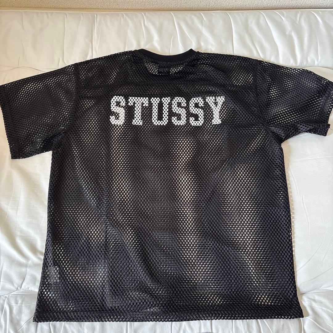 ストゥーシー　STUSSY メッシュ Tシャツ サイズM ブラック