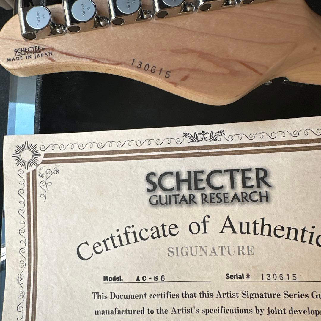 小林信一 モデル ギター Schetter AC-S6