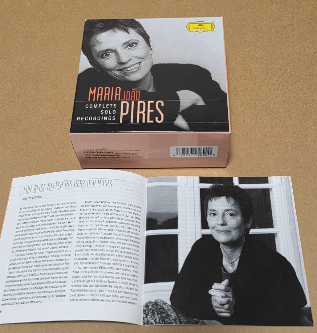 クラシック MARIA JOAO PIRES COMPLETE SOLORECORDINGS