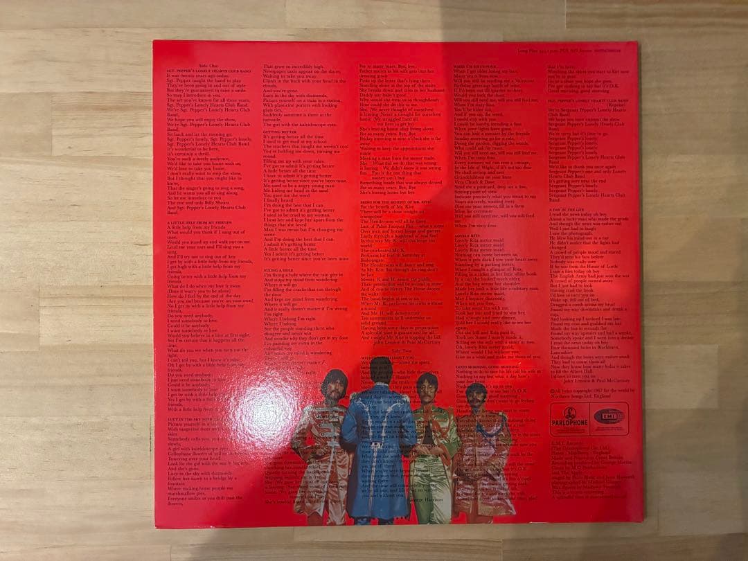 THE BEATLES / SGT PEPPERS LONELY LPレコード