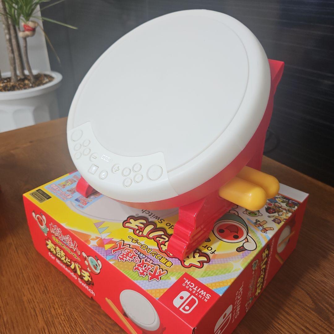 太鼓の達人コントローラー Switch 2つセット + ソフト付き