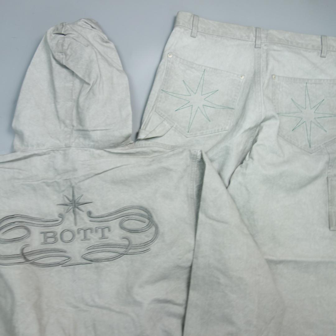 三*眠様 9579 BOTT PIGMENT DYED WORK JACKETセ