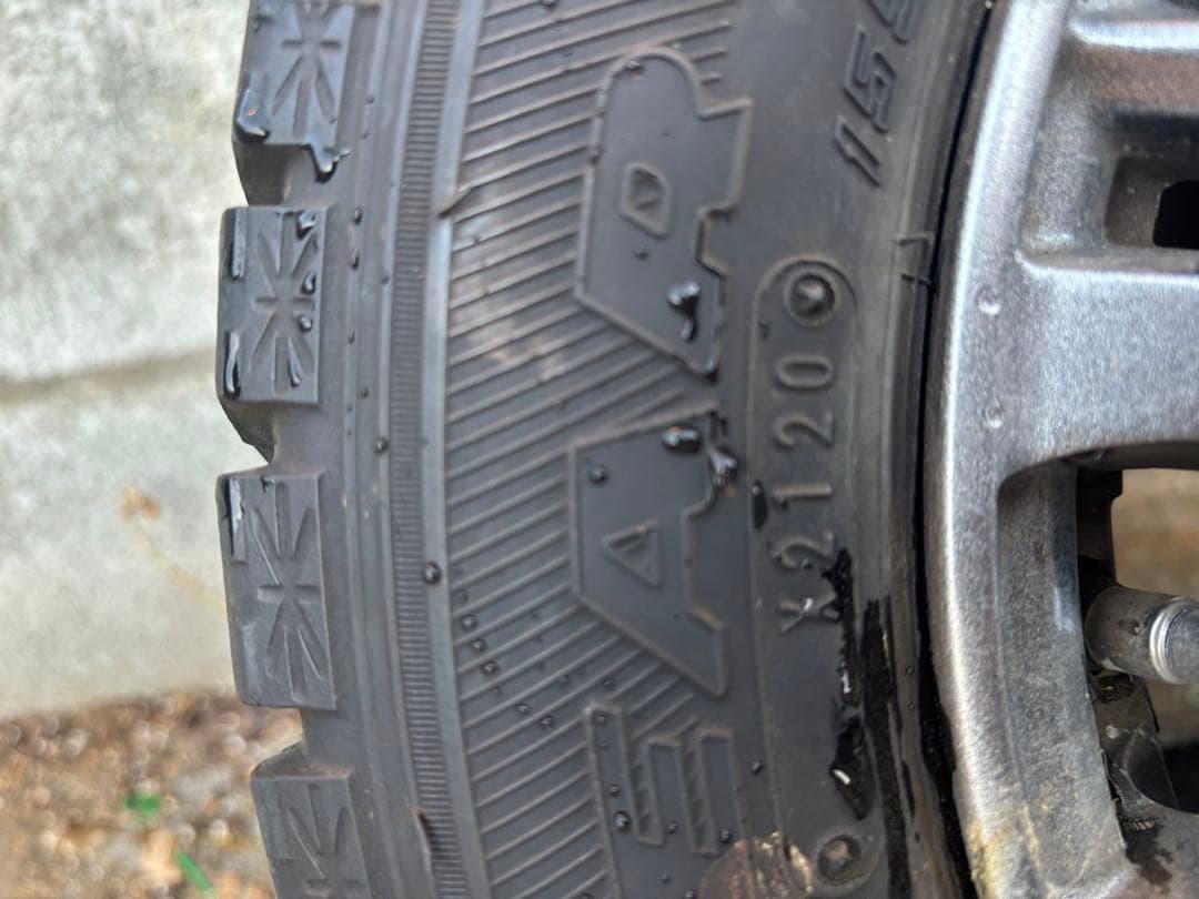 軽自動車　タイヤホイールセット　スタッドレス